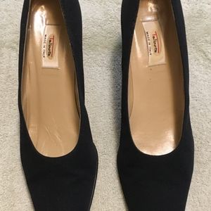 Talbots Black Heels - Like New